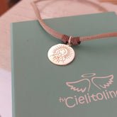 Virgen Inmaculada - medalla de plata personalizable CIELITO